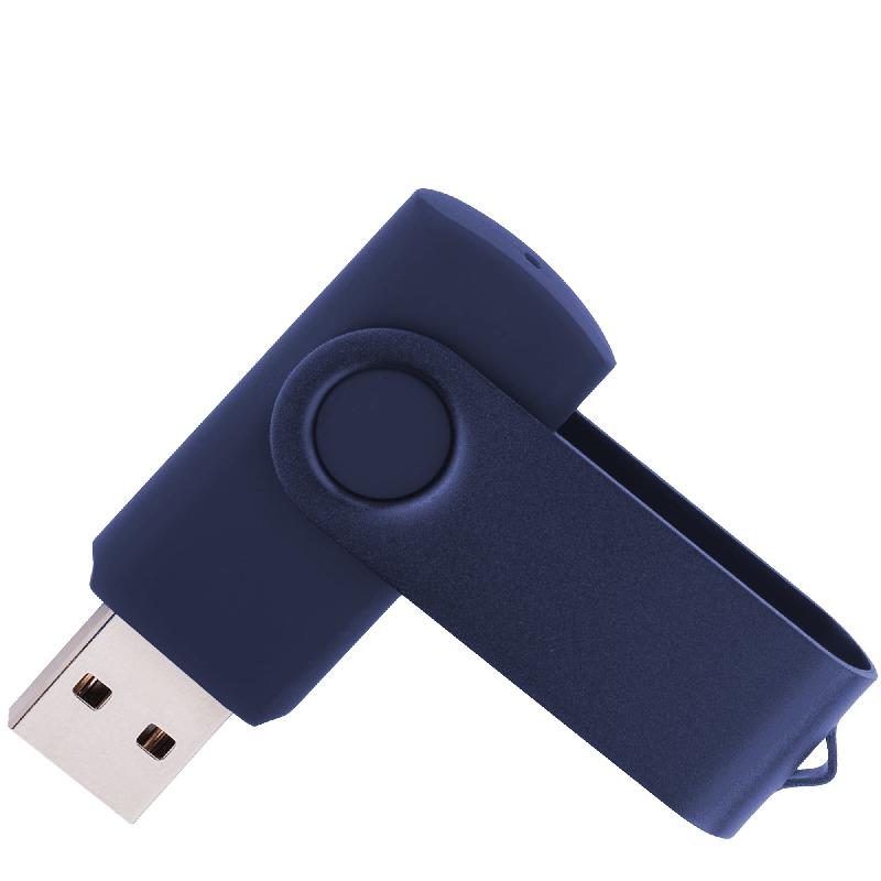 Флеш накопитель USB 2.0 Twister 8GB, пластик Софт Тачметалл