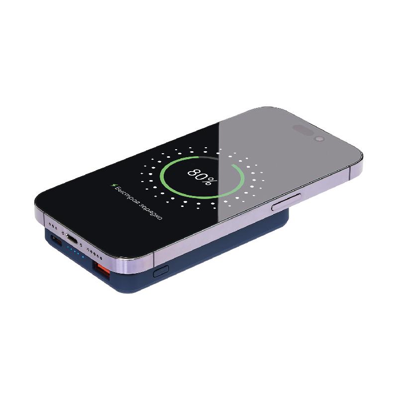 Внешний аккумулятор Largo PD 5000mAh с функцией беспроводной зарядки 15W