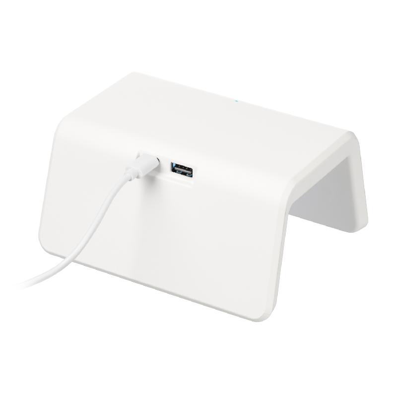 Зарядная станция с часами 15W Flame