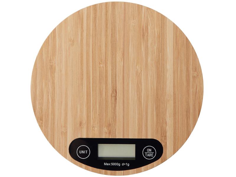 Бамбуковые кухонные весы Scale