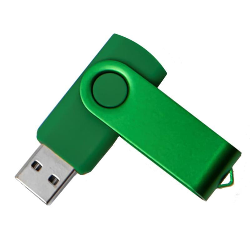USB flash-карта DOT (32Гб), белый, 5,8х2х1,1 см, пластик, металл