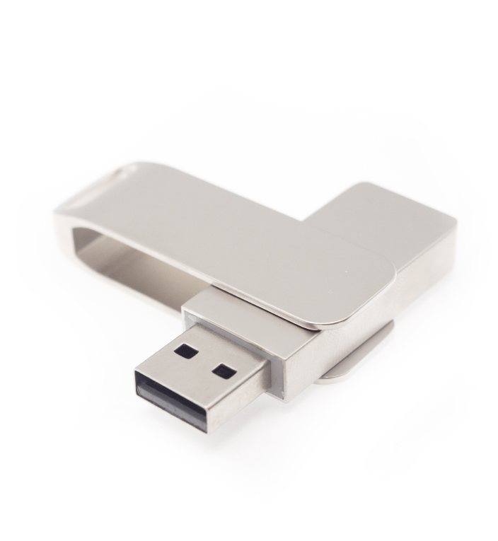 Флеш накопитель Bergamo, USB 2.0 32GB, металл