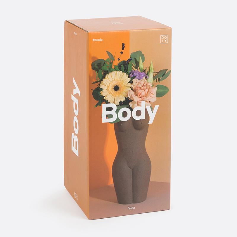 Ваза для цветов body, 23 см