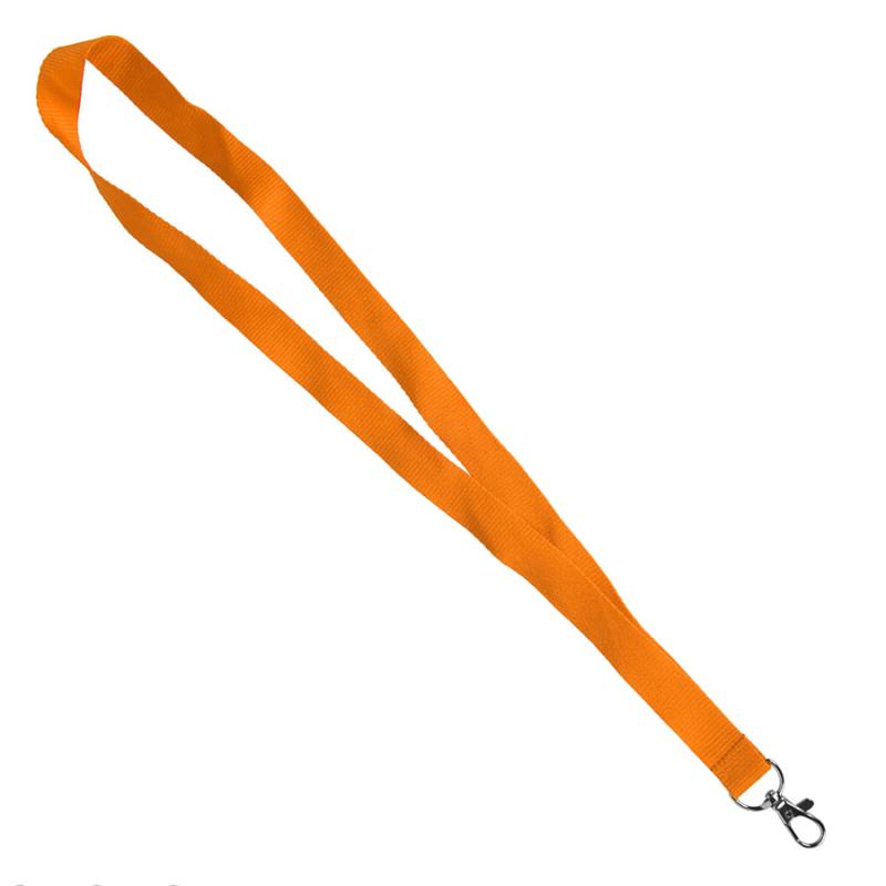 Ланъярд NECK, белый, полиэстер, 2х50 см