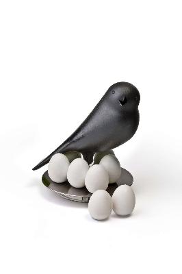Набор магнитов Egg Sparrow, черный