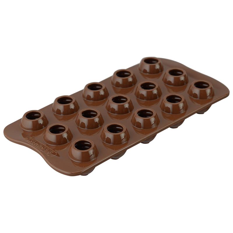 Форма для приготовления конфет choco spiral силикон