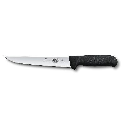 Нож обвалочный  жиловочный VICTORINOX Fibrox с прямым лезвием 18 см