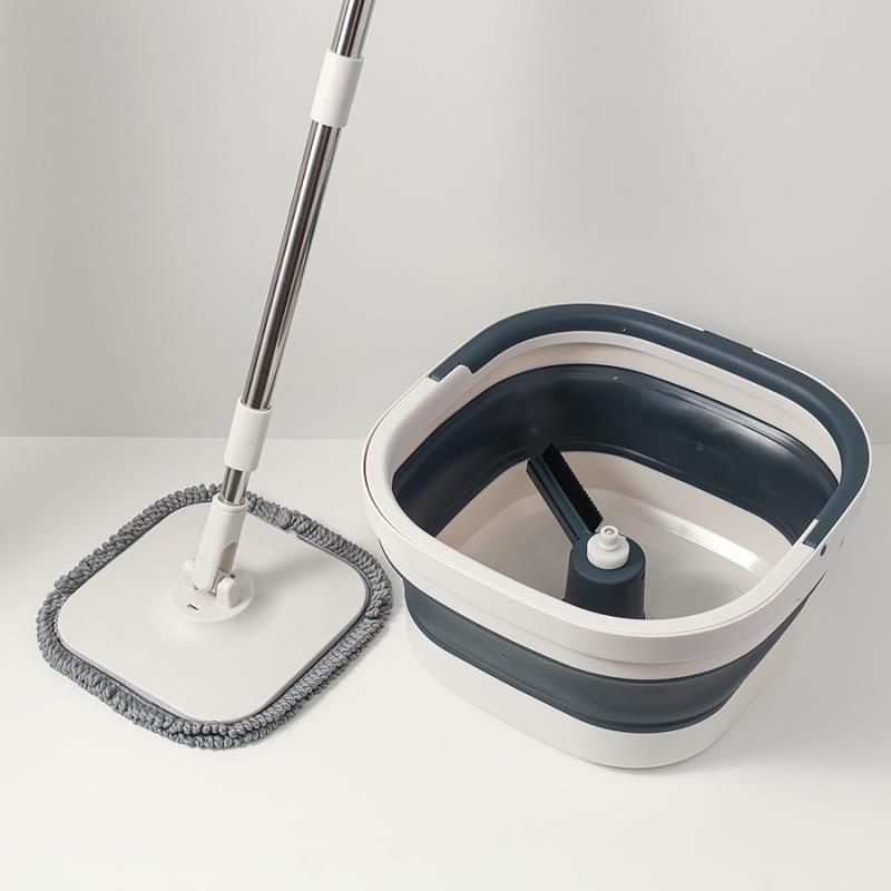Швабра со складным ведром compact mop