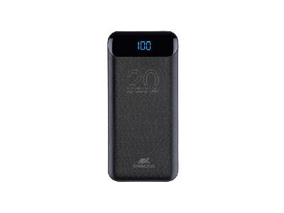 Внешний аккумулятор с дисплеем, 20000 mAh
