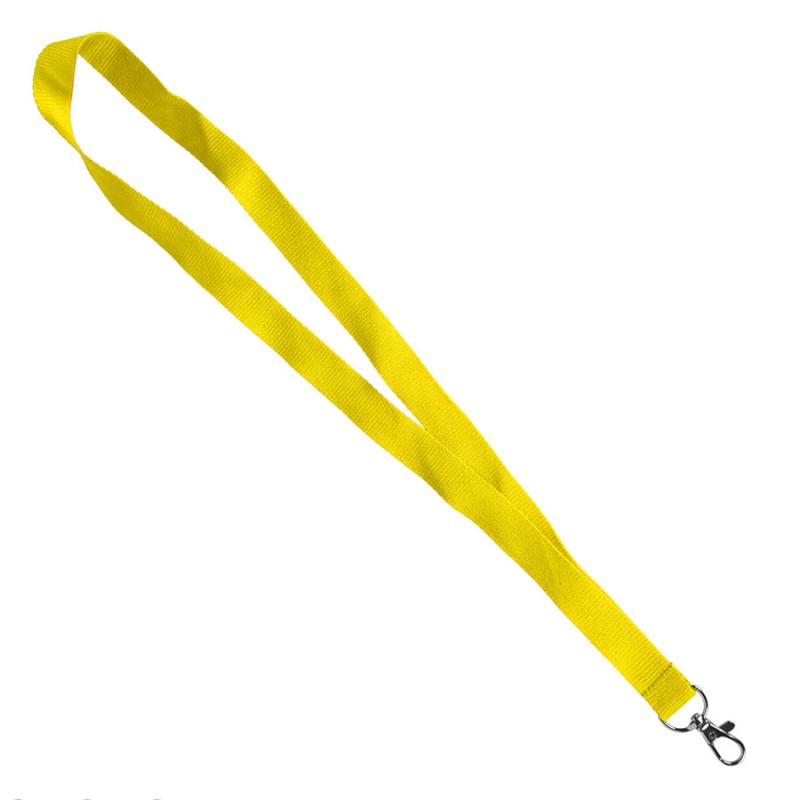 Ланъярд NECK, белый, полиэстер, 2х50 см