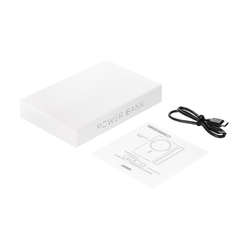 Внешний аккумулятор Атлантис Плюс PD (Atlantis PD Plus) 10000mAh с функцией беспроводной зарядки 15W