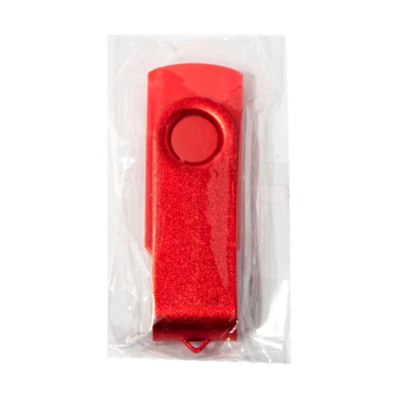 USB flash-карта DOT (32Гб), белый, 5,8х2х1,1 см, пластик, металл
