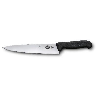 Нож разделочный VICTORINOX Fibrox с лезвием 22 см