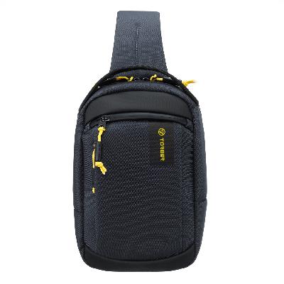 Рюкзак TORBER VOYAGE на одно плечо, полиэстер 900D, 20х10х30 см, 5 л