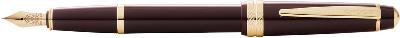 Перьевая ручка Cross Bailey Light Polished Burgundy Resin and Gold Tone, перо M