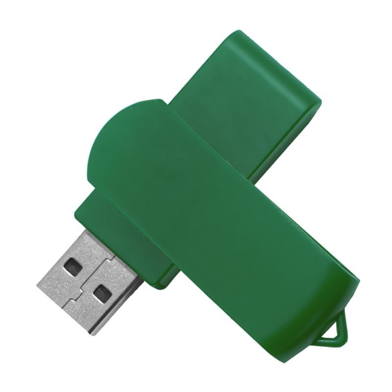 USB flash-карта SWING (8Гб), белый, 6,0х1,8х1,1 см, пластик