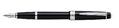 Перьевая ручка Cross Bailey Light Black, перо ультратонкое XF