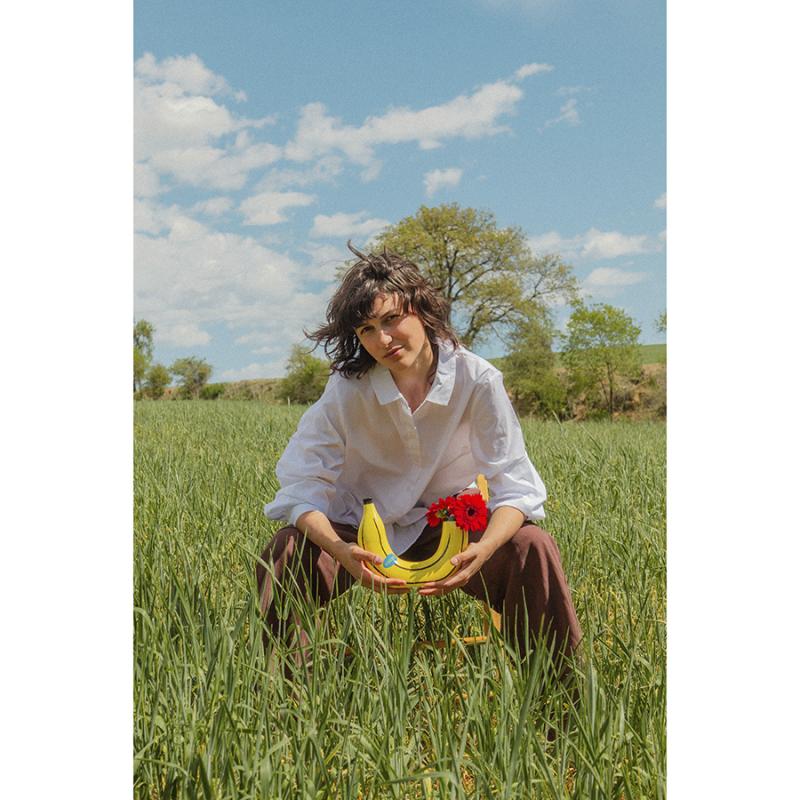 Ваза для цветов banana, 19 см