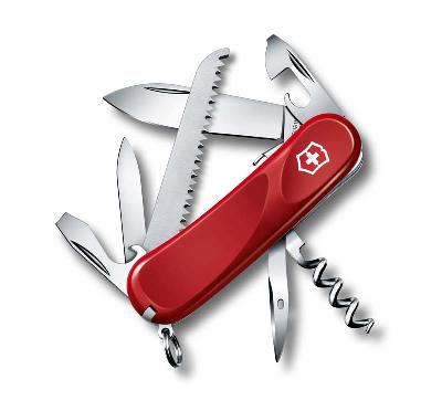 Нож перочинный VICTORINOX Evolution S13, 85 мм, 14 функций, с фиксатором лезвия