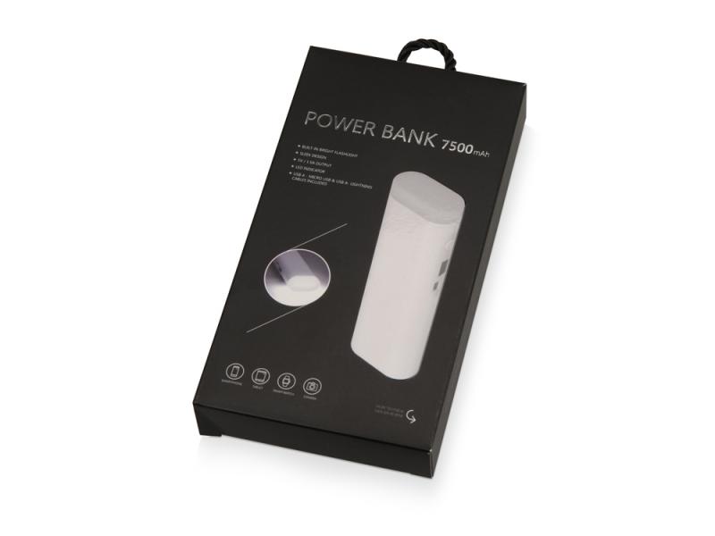 Внешний аккумулятор Lantern, 7500 mAh