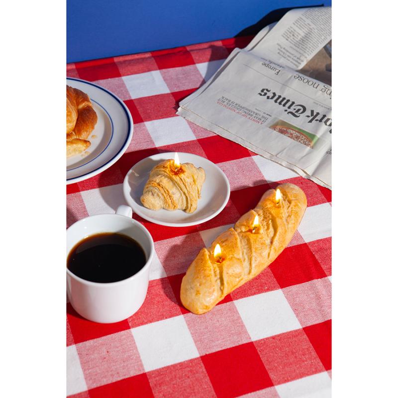 Свеча 3d good morning, baguette, 20,8 см