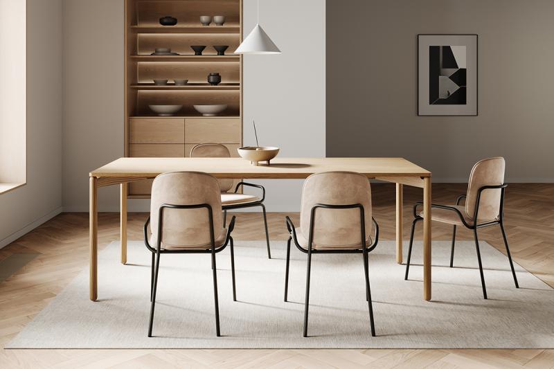 Стол обеденный saga, 75х150 см