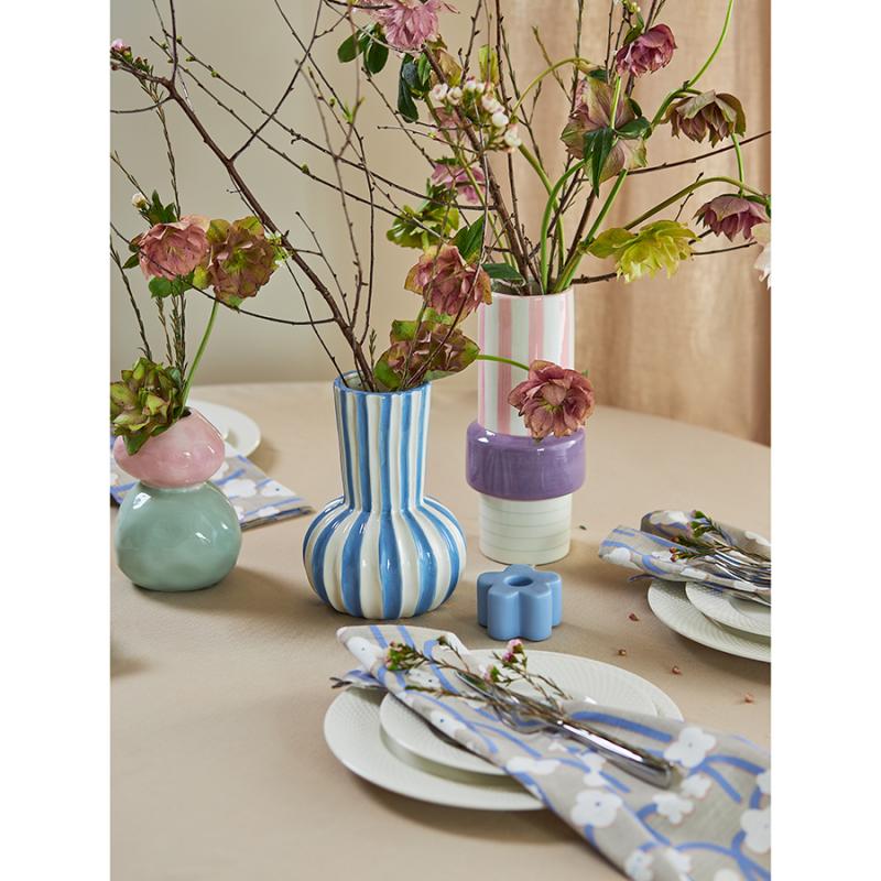 Ваза stripes parade из коллекции e essential, 25 см