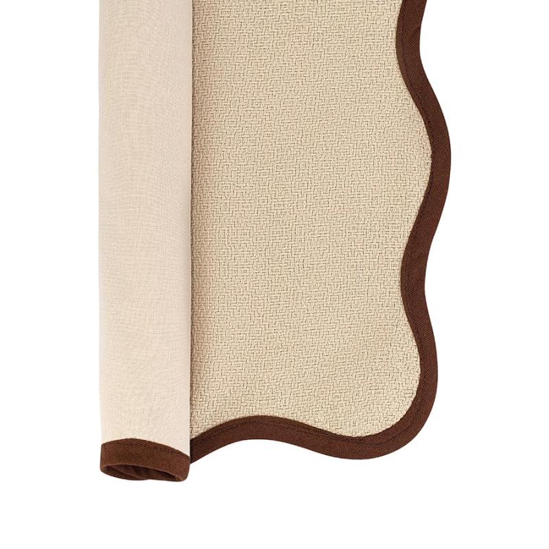 Салфетка под приборы desert waves из коллекции essential, 33х48 см