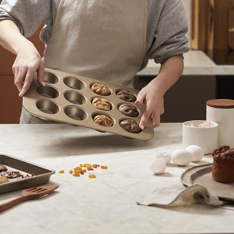 Форма для приготовления кексов и пирожных bake ms, 40х28 см