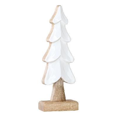 Декор новогодний snowy tree из коллекции new year essential, 30 см