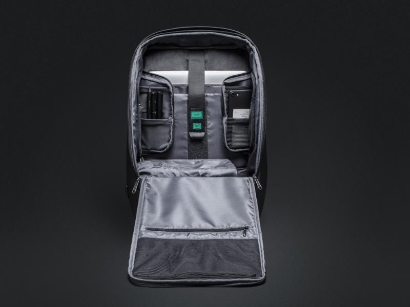 Водостойкий антикражный рюкзак FlexPackPro для ноутбука 15.6