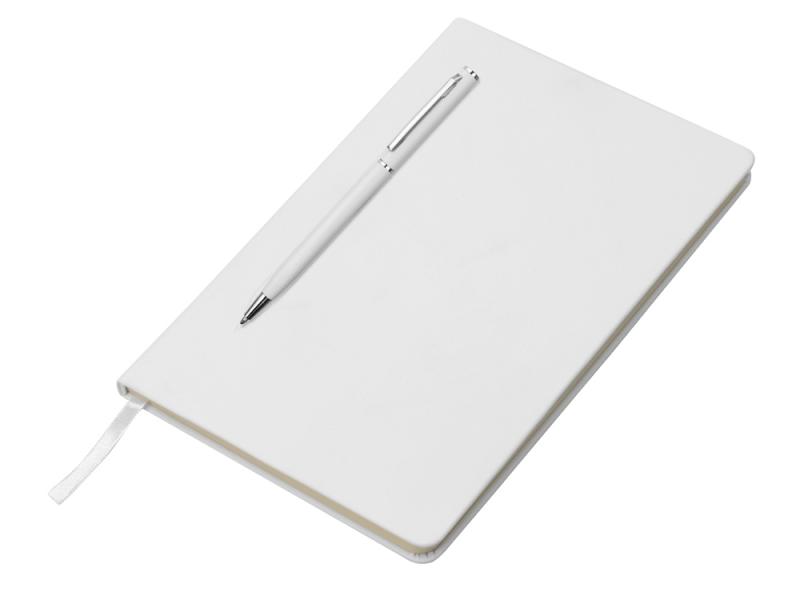 Блокнот А5 Magnet soft-touch с магнитным держателем для ручки
