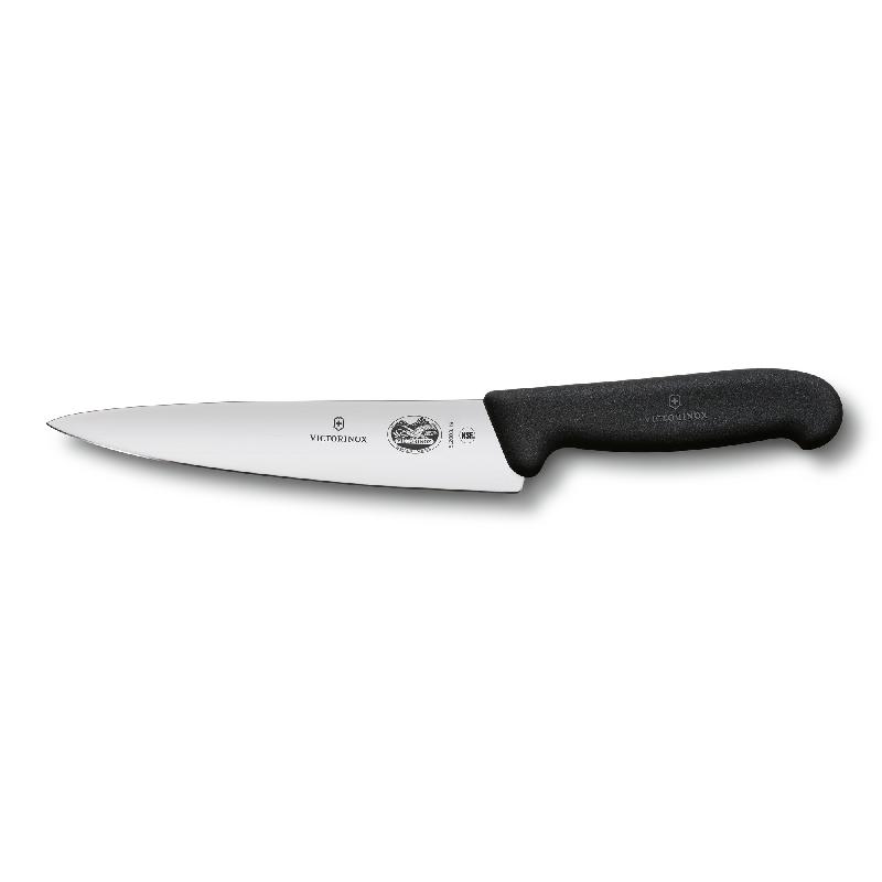 Нож разделочный VICTORINOX Fibrox с лезвием 19 см