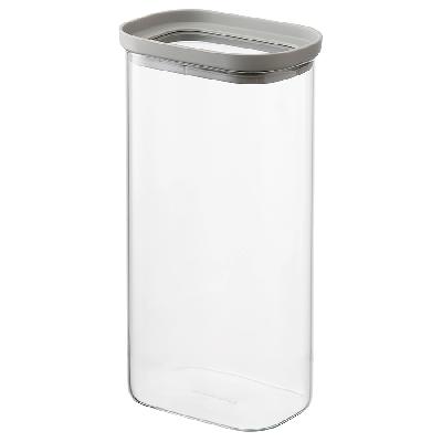 Банка для хранения прямоная vacuum glass, 1,75 л