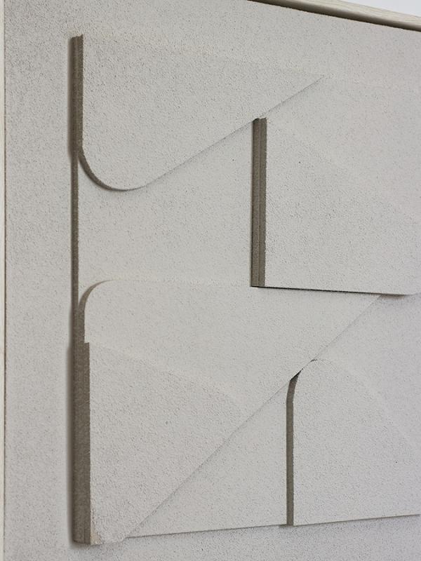 Панно декоративное с эффектом 3d minimalism triangle, 40х40 см