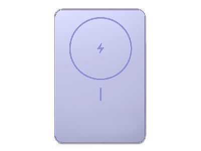Внешний аккумулятор Xiaomi Super Slim Magnetic Power Bank, 5000 мАч