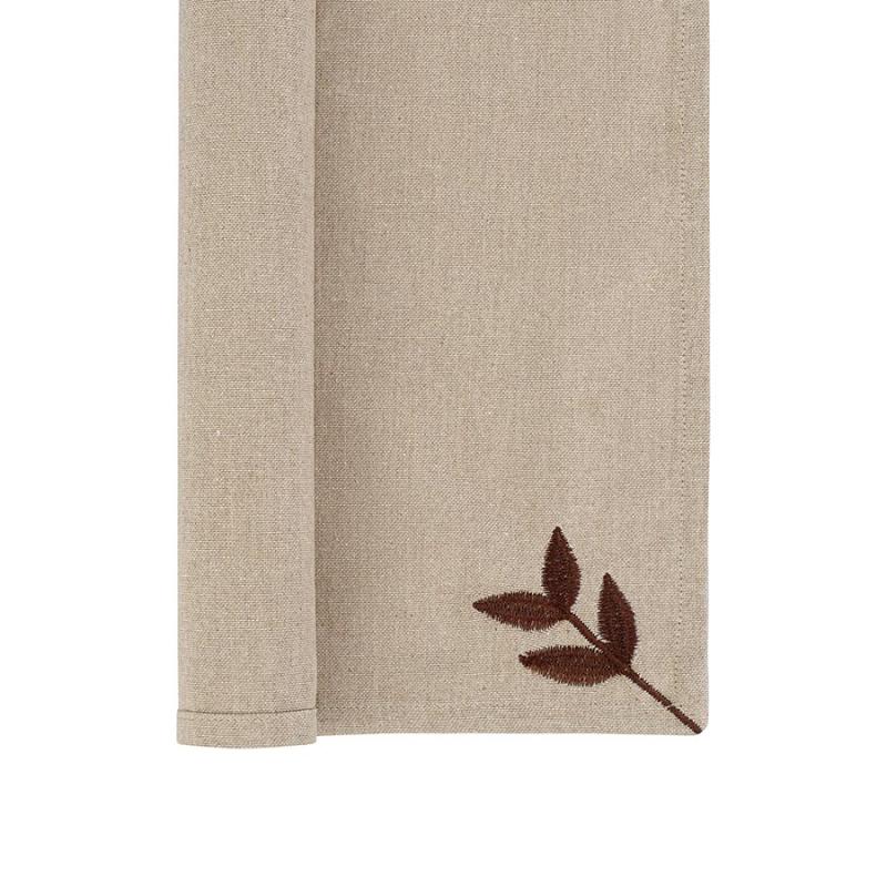 Салфетка сервировочная desert leaf из коллекции essential, 45х45 см