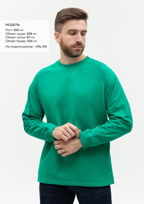 Свитшот унисекс STAN футер с начёсом 220