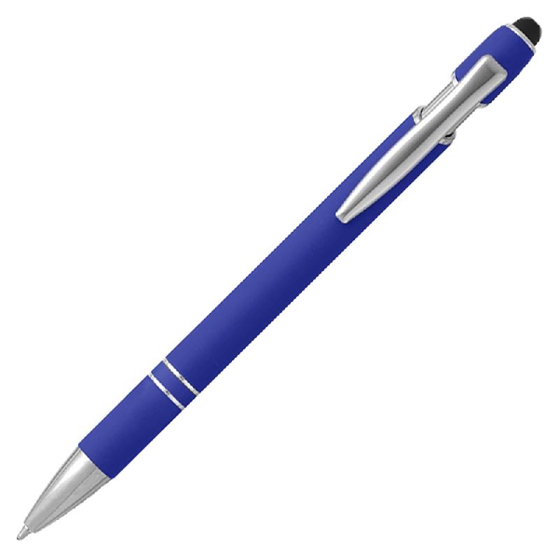 Ручка шариковая, Star Soft Touch Shiny Silver Requis