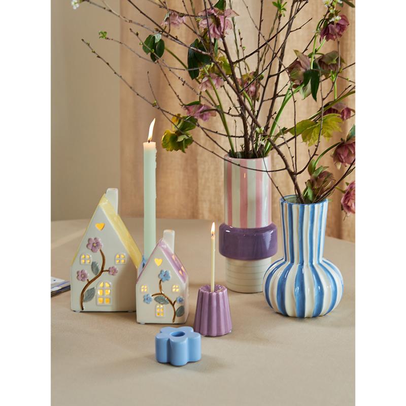 Ваза stripes parade из коллекции e essential, 25 см
