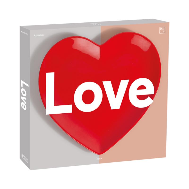 Тарелка сервировочная love, 28х26,5 см
