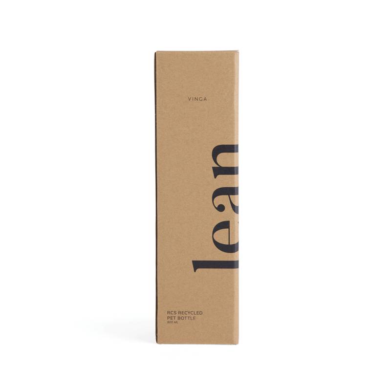 Бутылка для воды VINGA Lean из rPET RCS, 800 мл