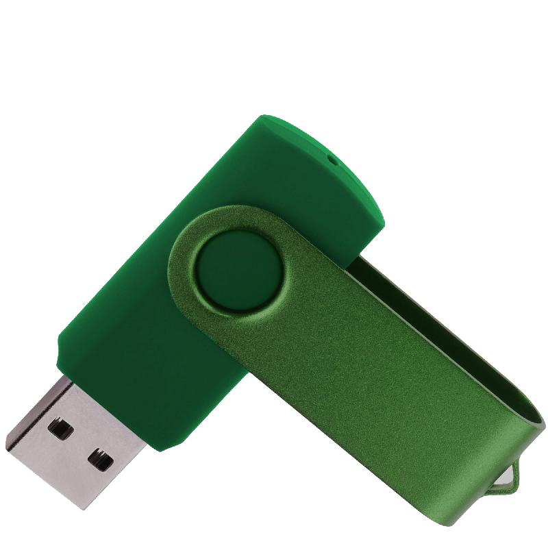 Флеш накопитель USB 2.0 Twister 8GB, пластик Софт Тачметалл