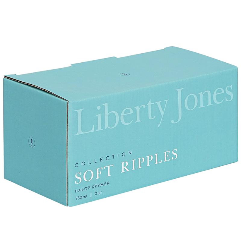 Набор кружек soft ripples, dual glazing, 350 мл, 2 шт.