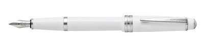 Перьевая ручка Cross Bailey Light White, перо ультратонкое XF