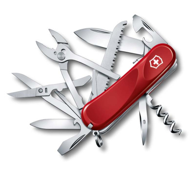 Нож перочинный VICTORINOX Evolution S52, 85 мм, 20 функций, с фиксатором лезвия