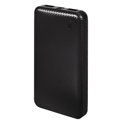 Универсальный аккумулятор Rib 10 (10000 мАч), белый, 13,5х6.8х1,5 см