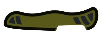Задняя накладка для ножей VICTORINOX Swiss Soldier's Knife 08 111 мм, нейлоновая