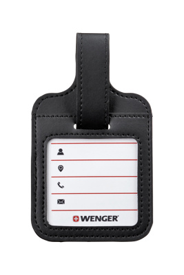 Бирка для багажа WENGER, полиуретан, 9 x 14 x 1 см