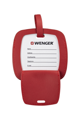 Бирка для багажа WENGER, полиуретан, 4,1 x 4,1 x 0,4 см